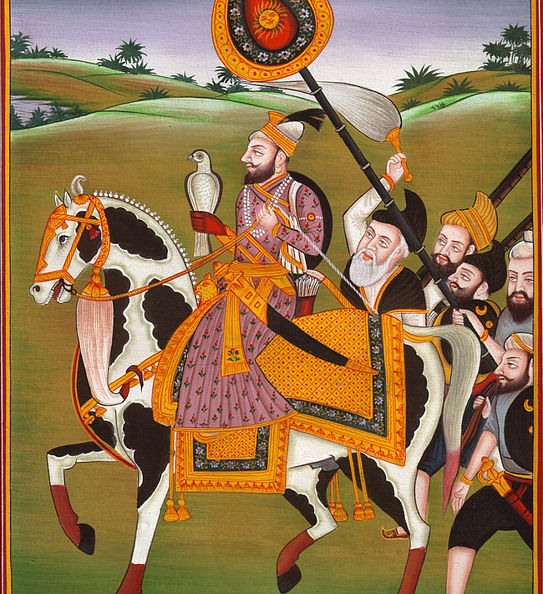 Historical painting of Sri Guru Gobind Singh Ji